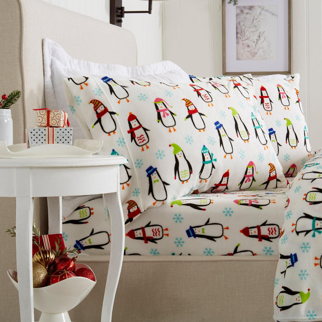 Printed Plush Sheet - Velvet Luxe Collection