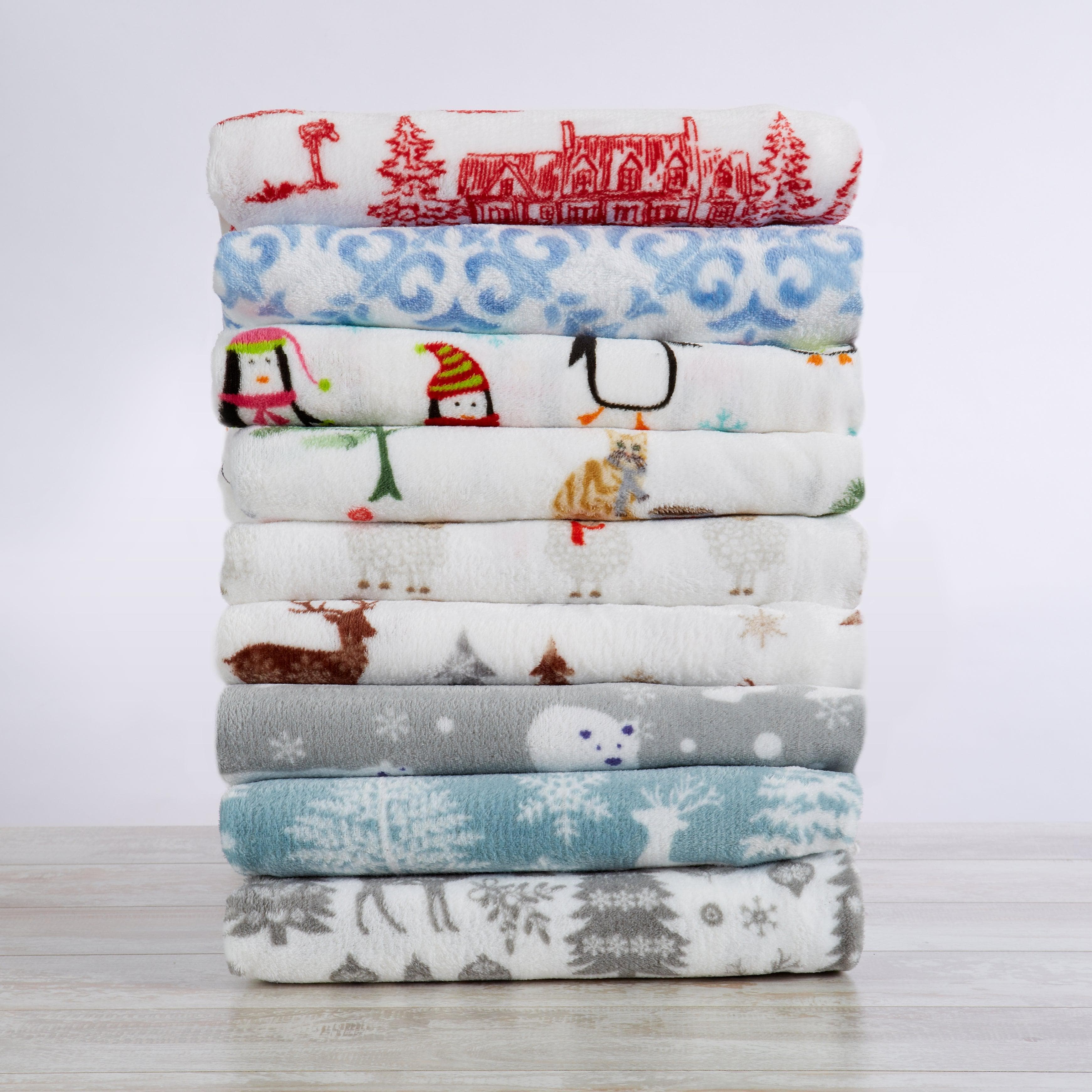 Printed Plush Sheet - Velvet Luxe Collection