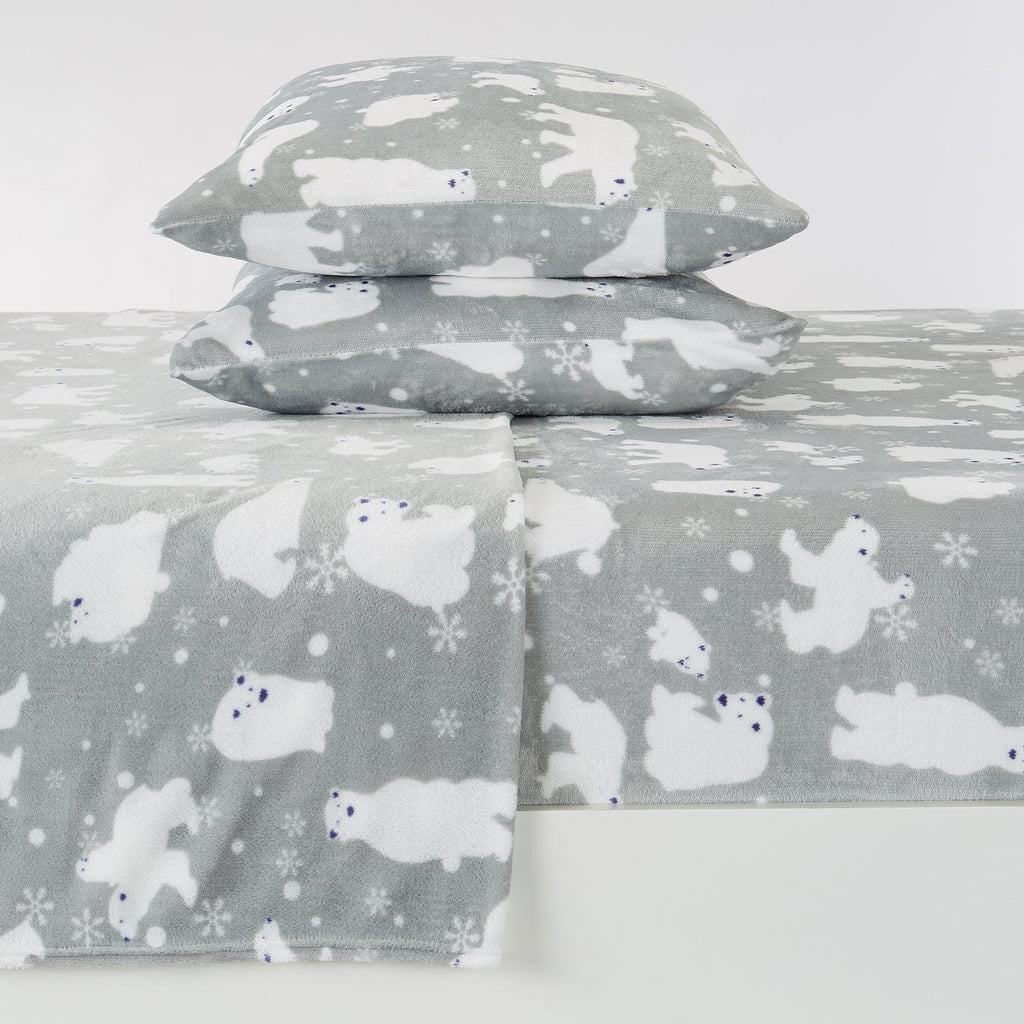 Printed Plush Sheet - Velvet Luxe Collection