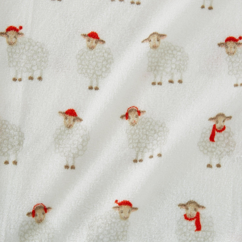 Printed Plush Sheet - Velvet Luxe Collection