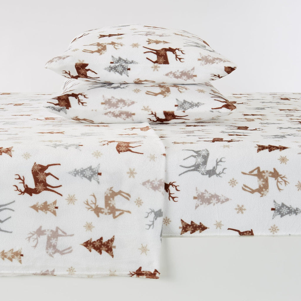 Printed Plush Sheet - Velvet Luxe Collection