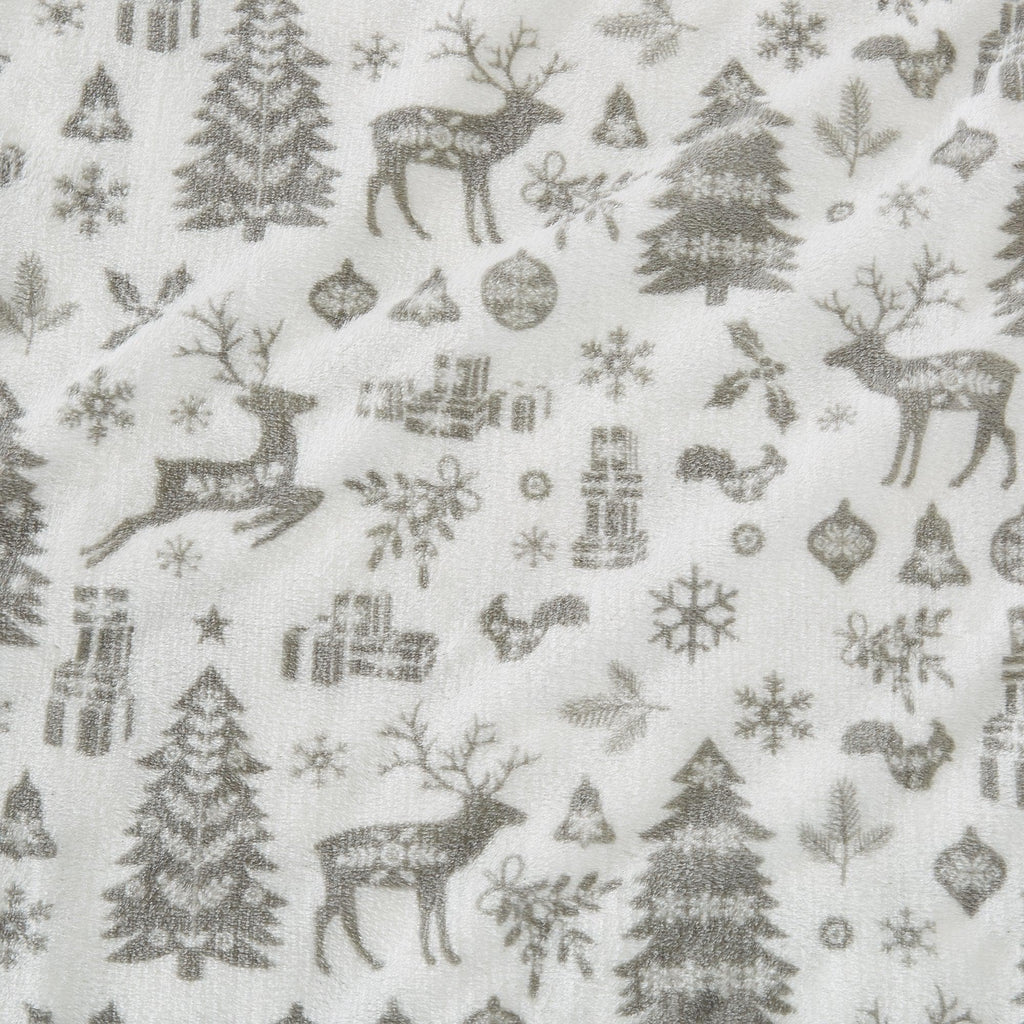 Printed Plush Sheet - Velvet Luxe Collection