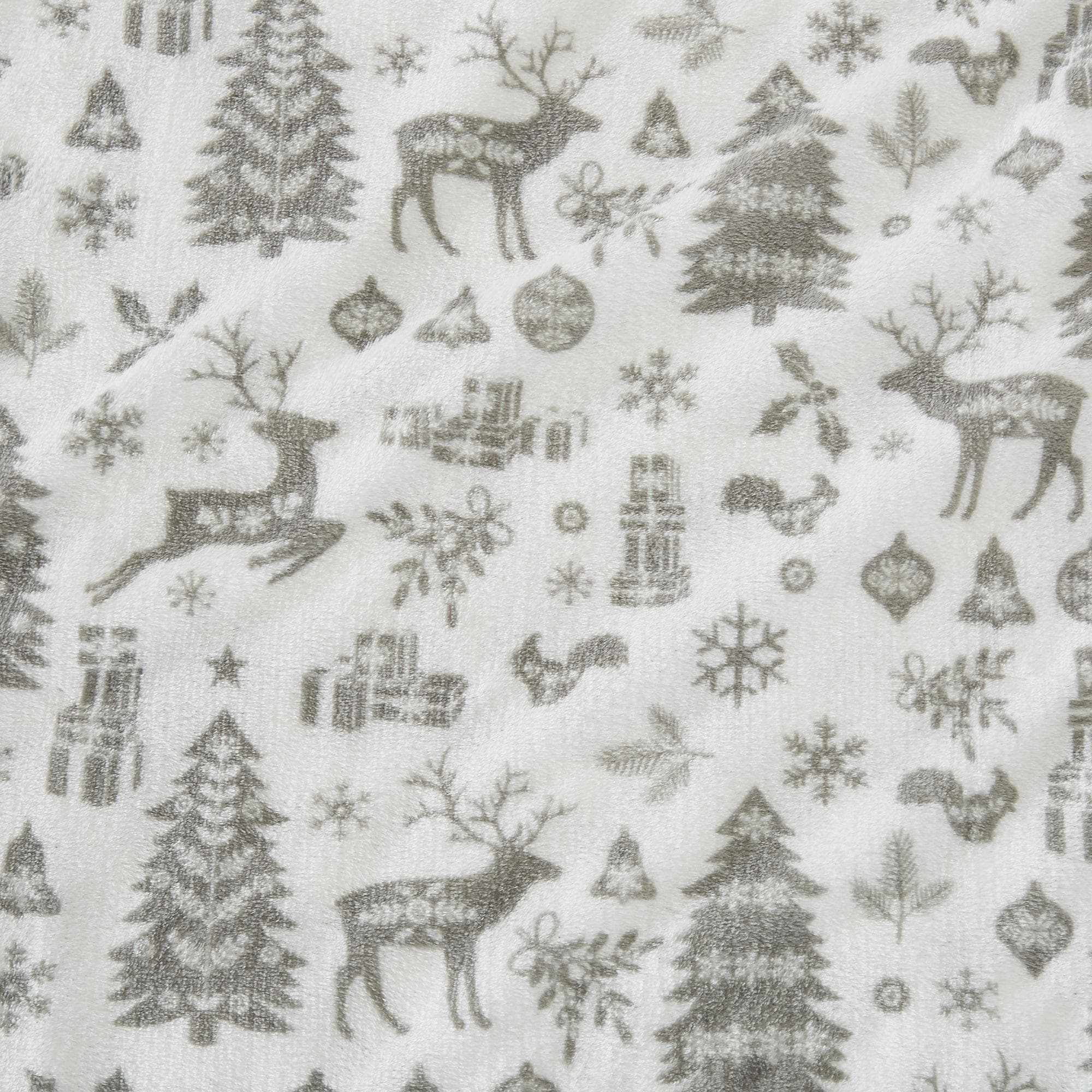 Printed Plush Sheet - Velvet Luxe Collection