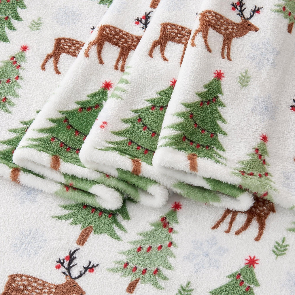 Printed Plush Sheet - Velvet Luxe Collection