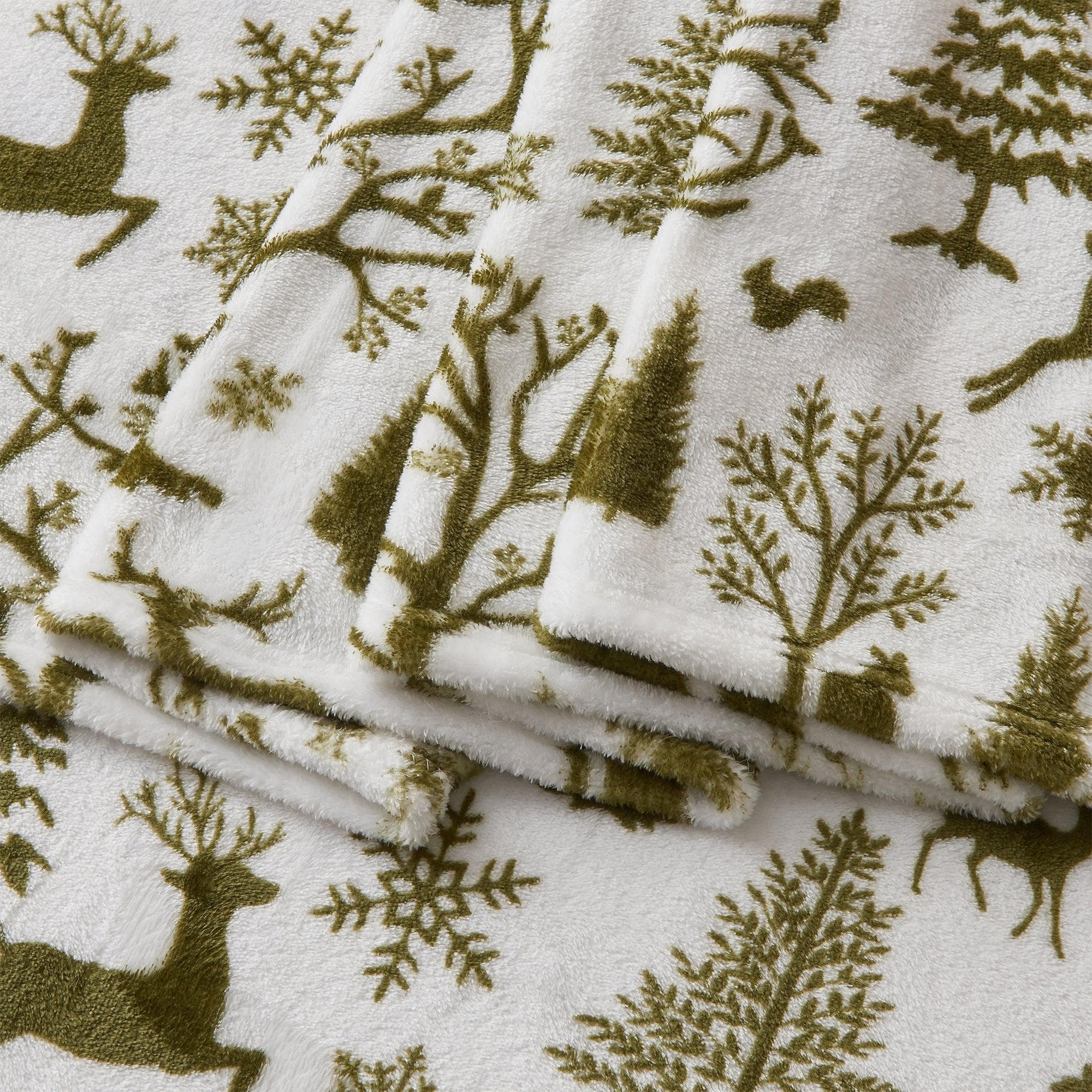 Printed Plush Sheet - Velvet Luxe Collection