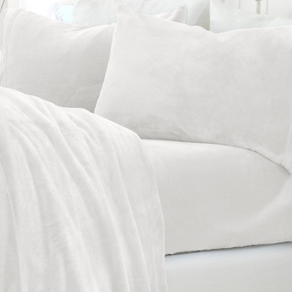 Solid Plush Sheet - Velvet Luxe Collection