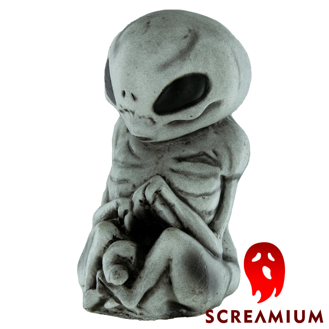 Grey Alien Monster Embryo in Formaldehyde Jar Prop
