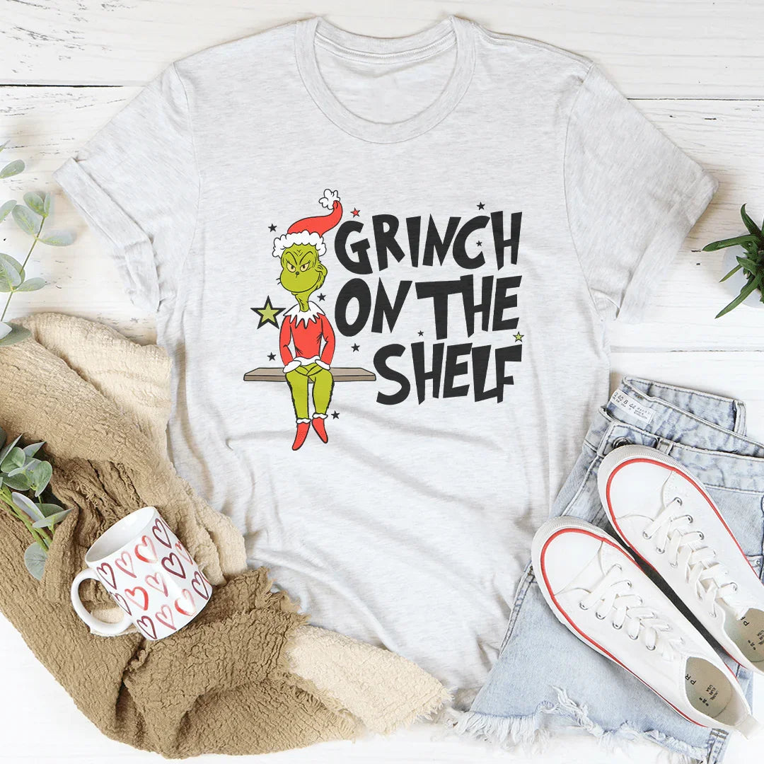 Grinch On The Shelf Tee
