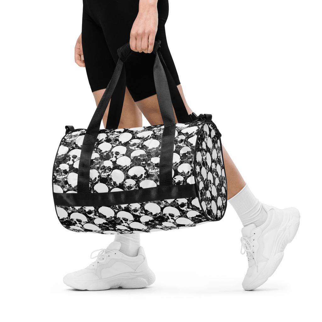 Grunge Skull Duffle Bag