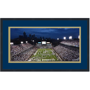 Framed Bobby Dodd Stadium Georgia Tech Yellow Jackets 16x24 NCAA Football Photo Professionally Matted
