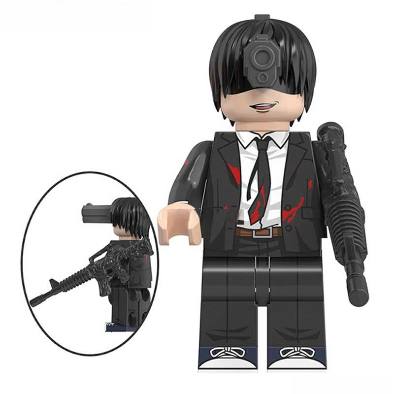Gun Devil from Chainsaw Man Lego Minifigures Compatible Anime Toys