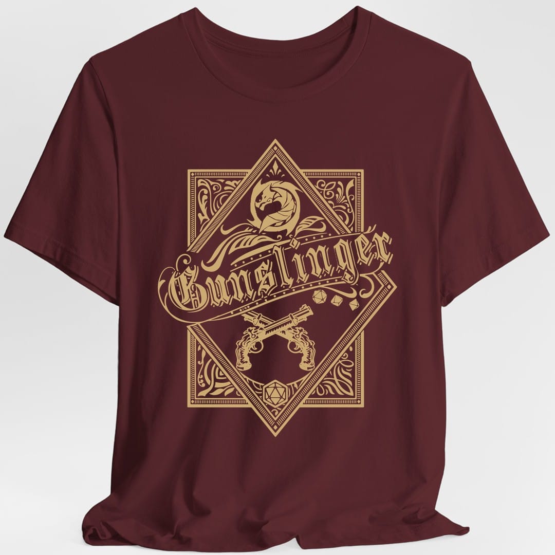 Gunslinger Fancy Emblem T-Shirt