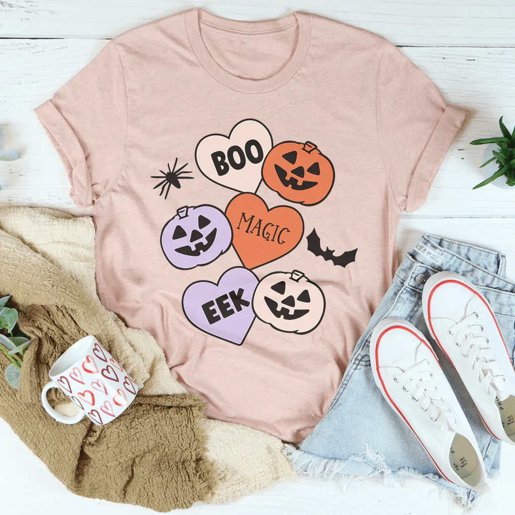 Halloween Candy Hearts Tee