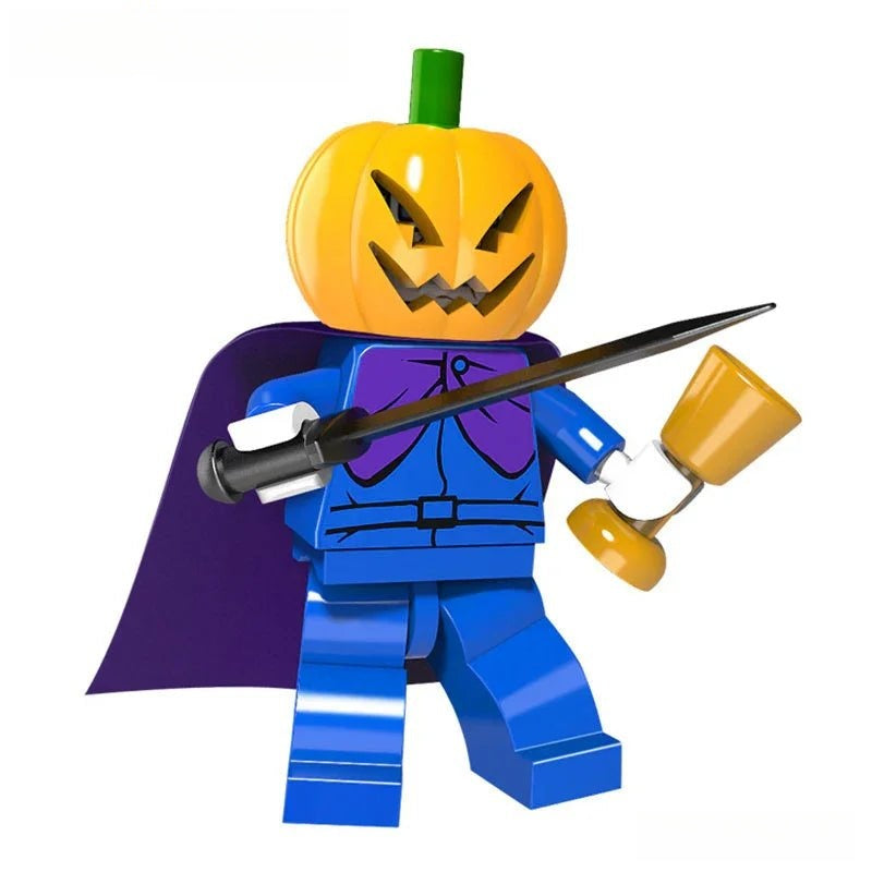 Halloween Headless Horseman Sleepy Hollow Minifigure Toy