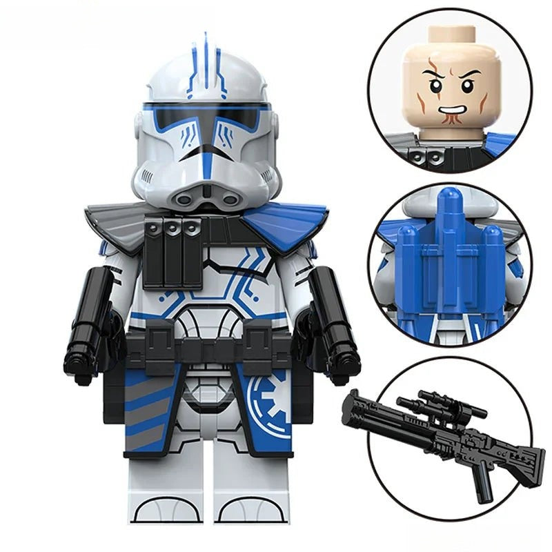 Hardcase 501st Clone trooper Star Wars Minifigure Toy S3