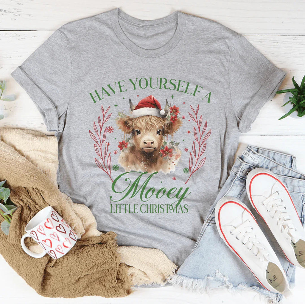 Have Your Self A Mooey Little Christmas Tee