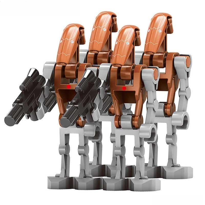 Heavy Battle Droids set of 4 Star Wars Minifigure Toy