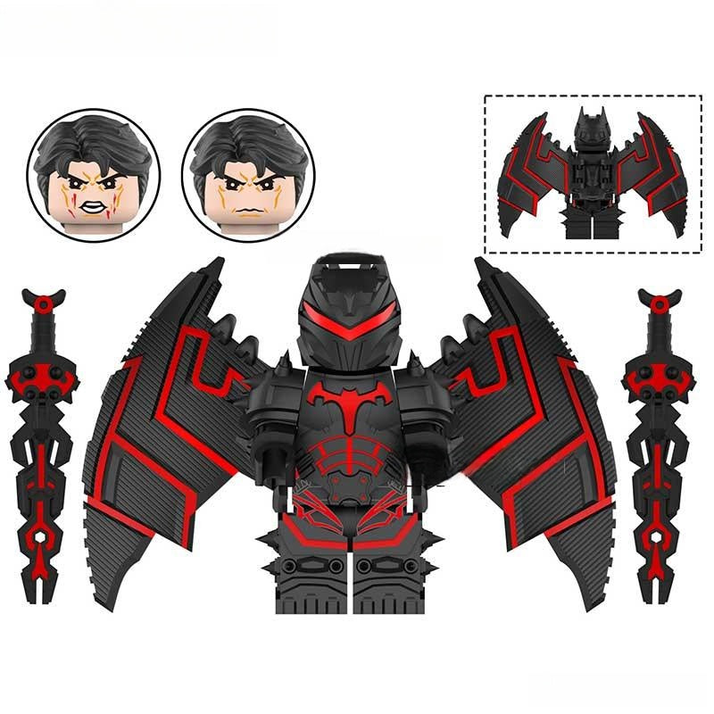 Hellbat Batman Minifigure Toy 1