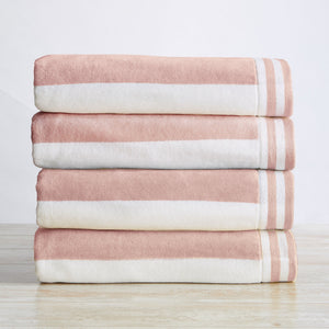 Dusty Rose / White