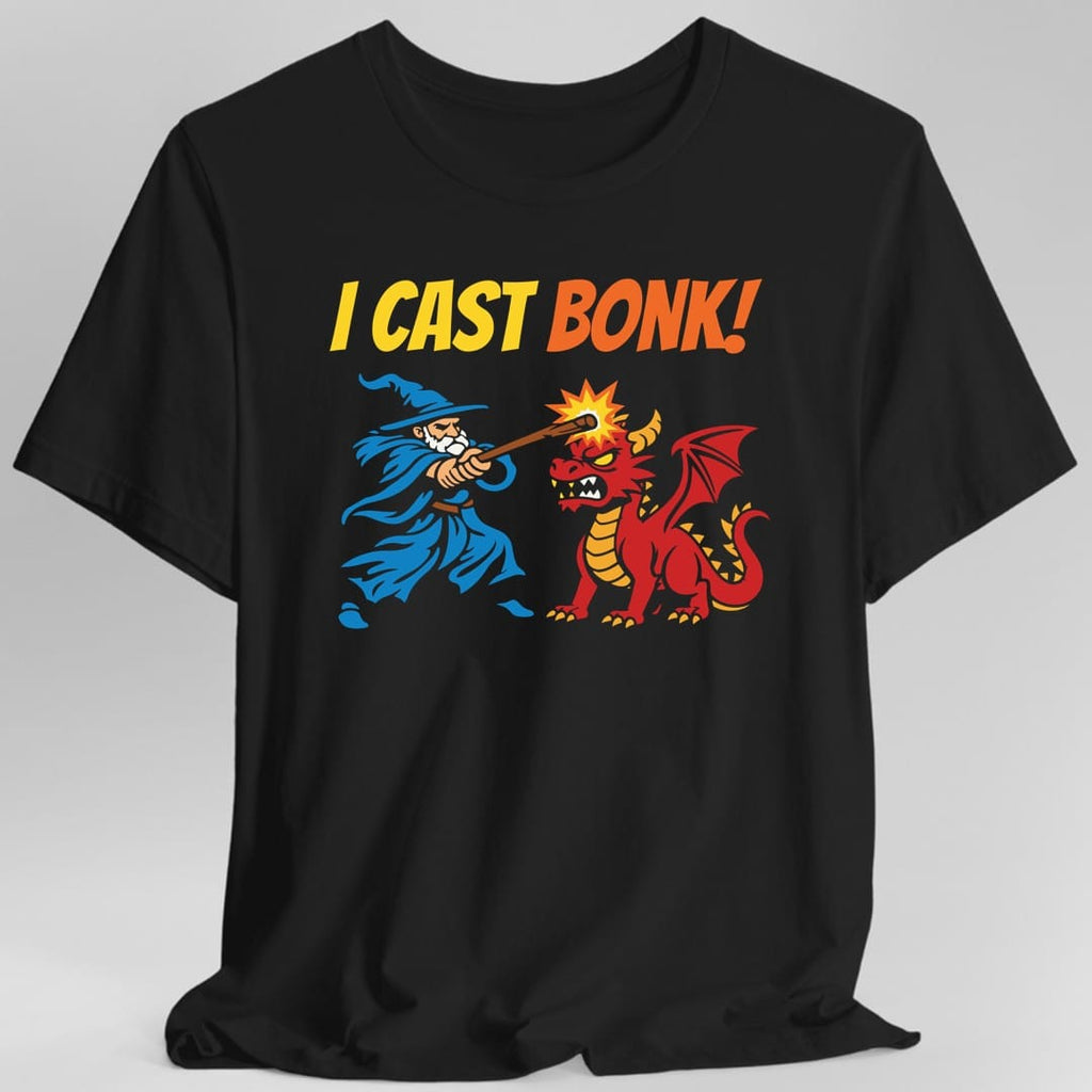 I Cast Bonk Funny D&D T-Shirt
