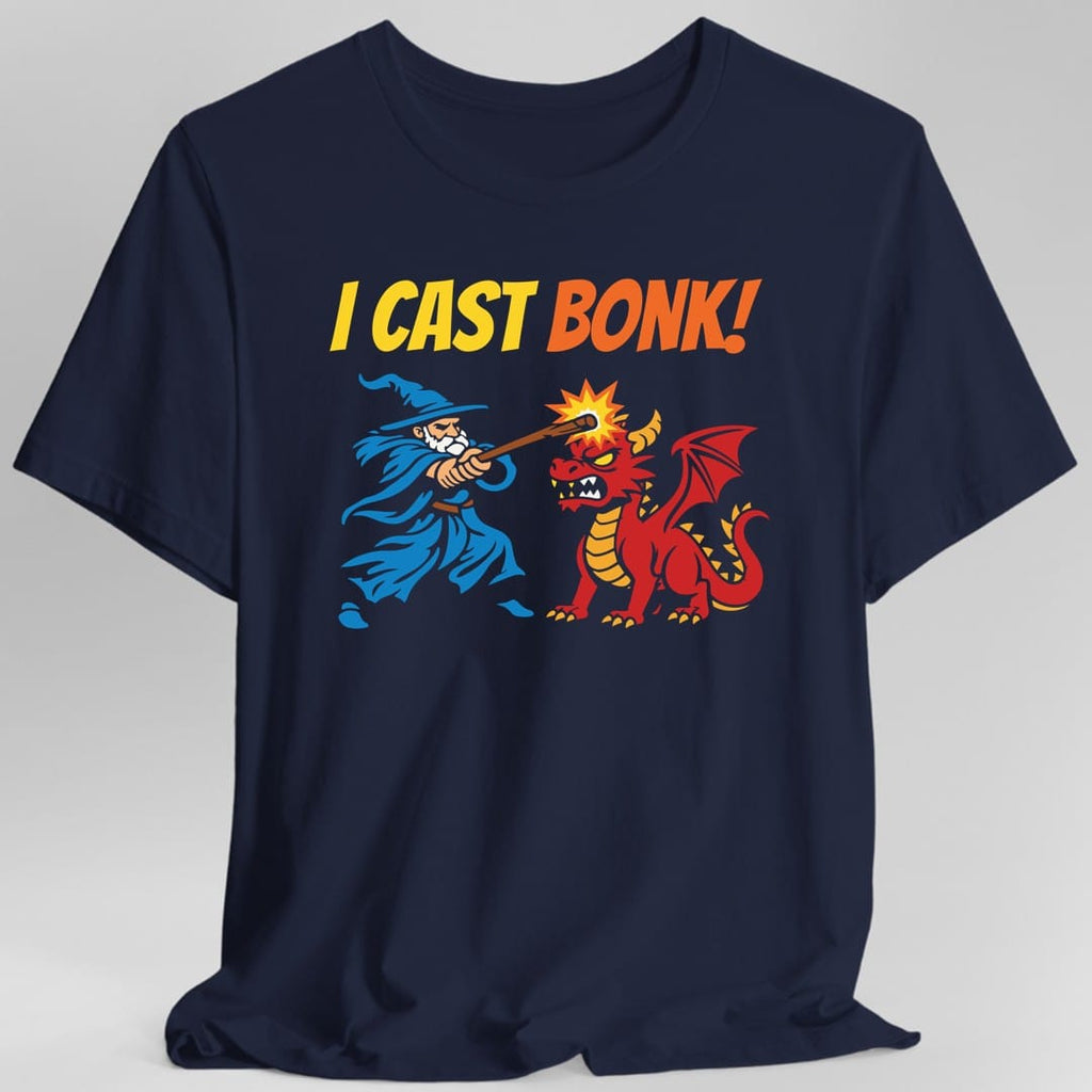 I Cast Bonk Funny D&D T-Shirt