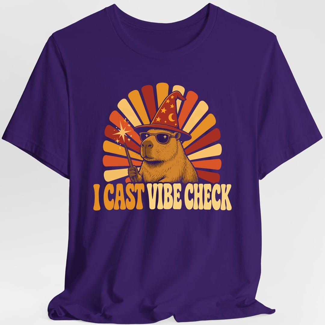I Cast Vibe Check Groovy T-Shirt