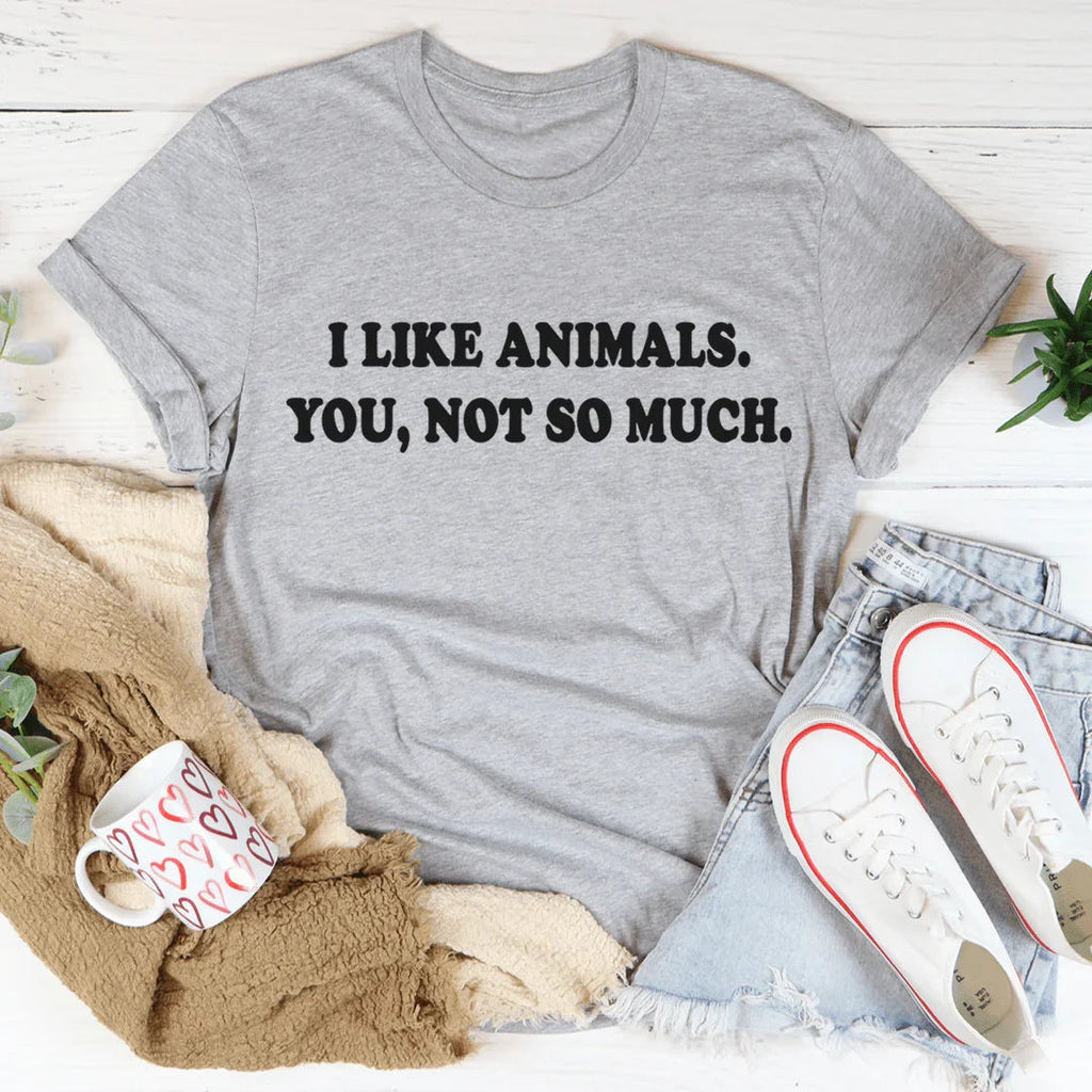 I Like Animals Tee