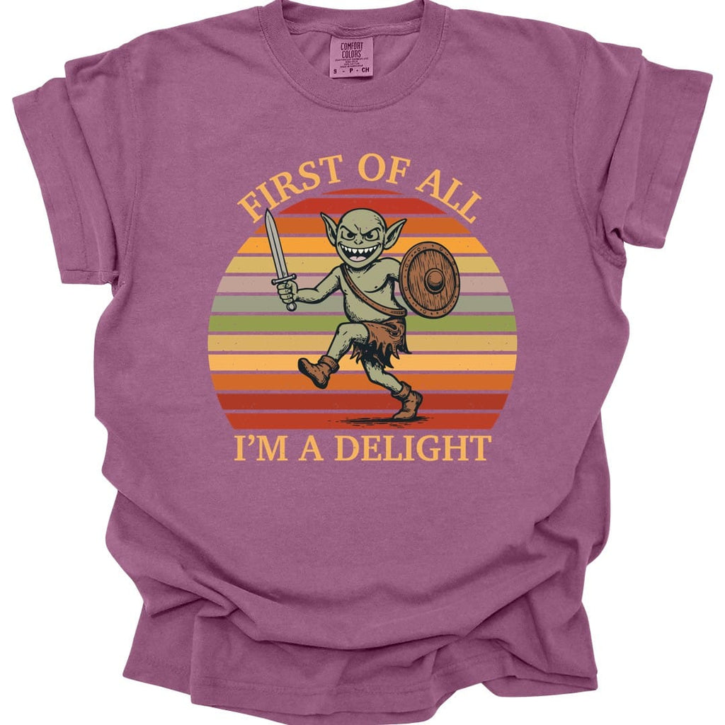 I'm a Delight Goblin Shirt - Comfort Colors