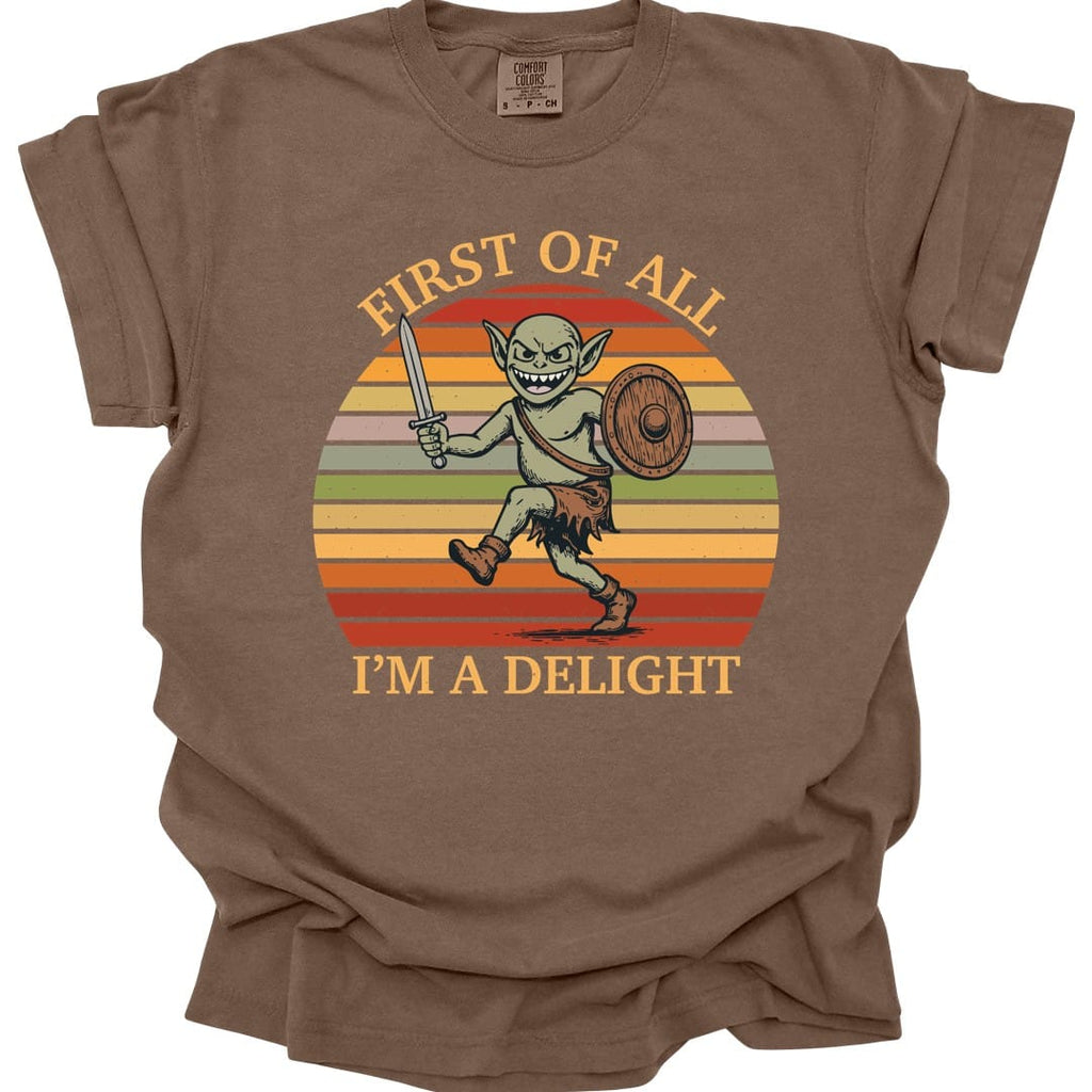 I'm a Delight Goblin Shirt - Comfort Colors