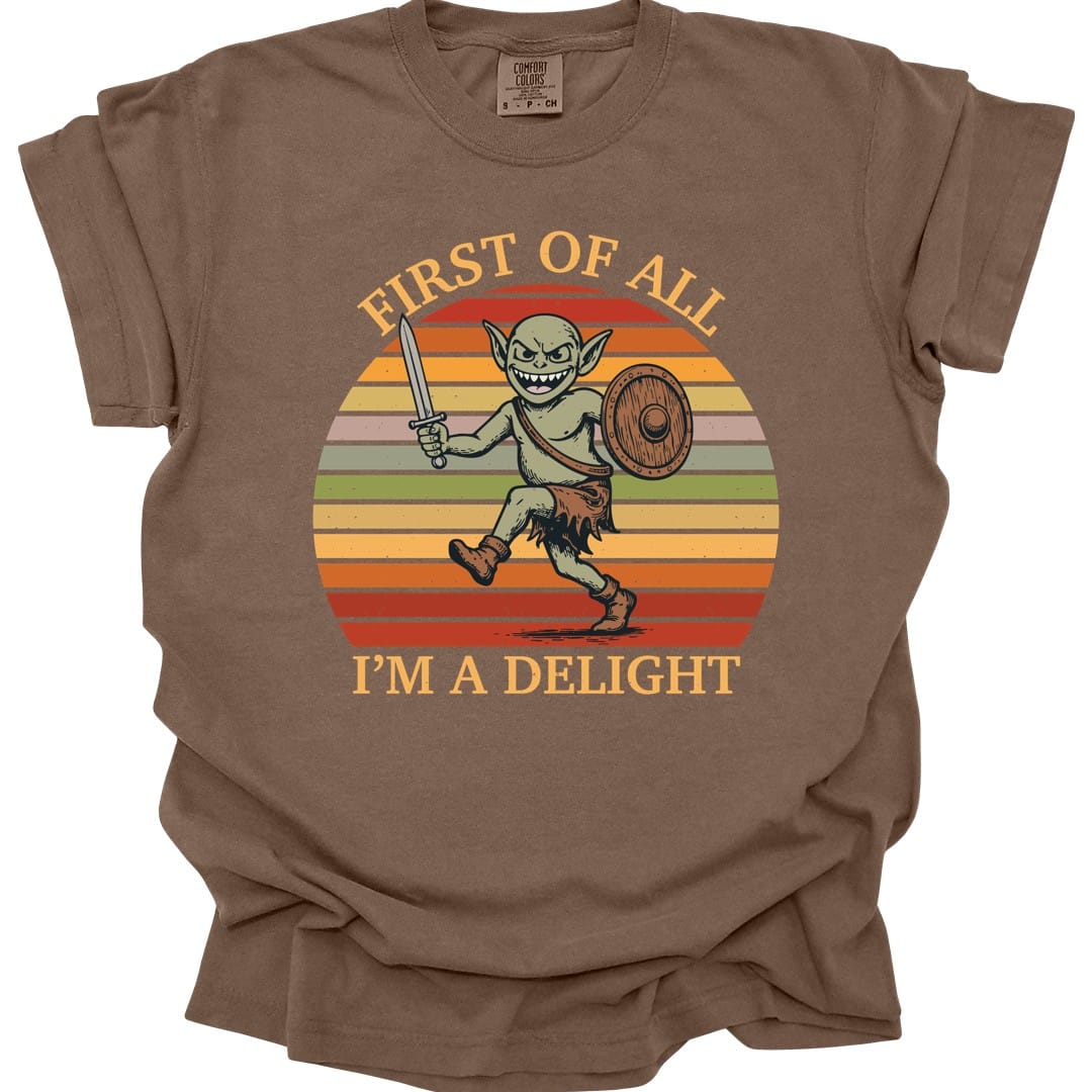 I'm a Delight Goblin Shirt - Comfort Colors