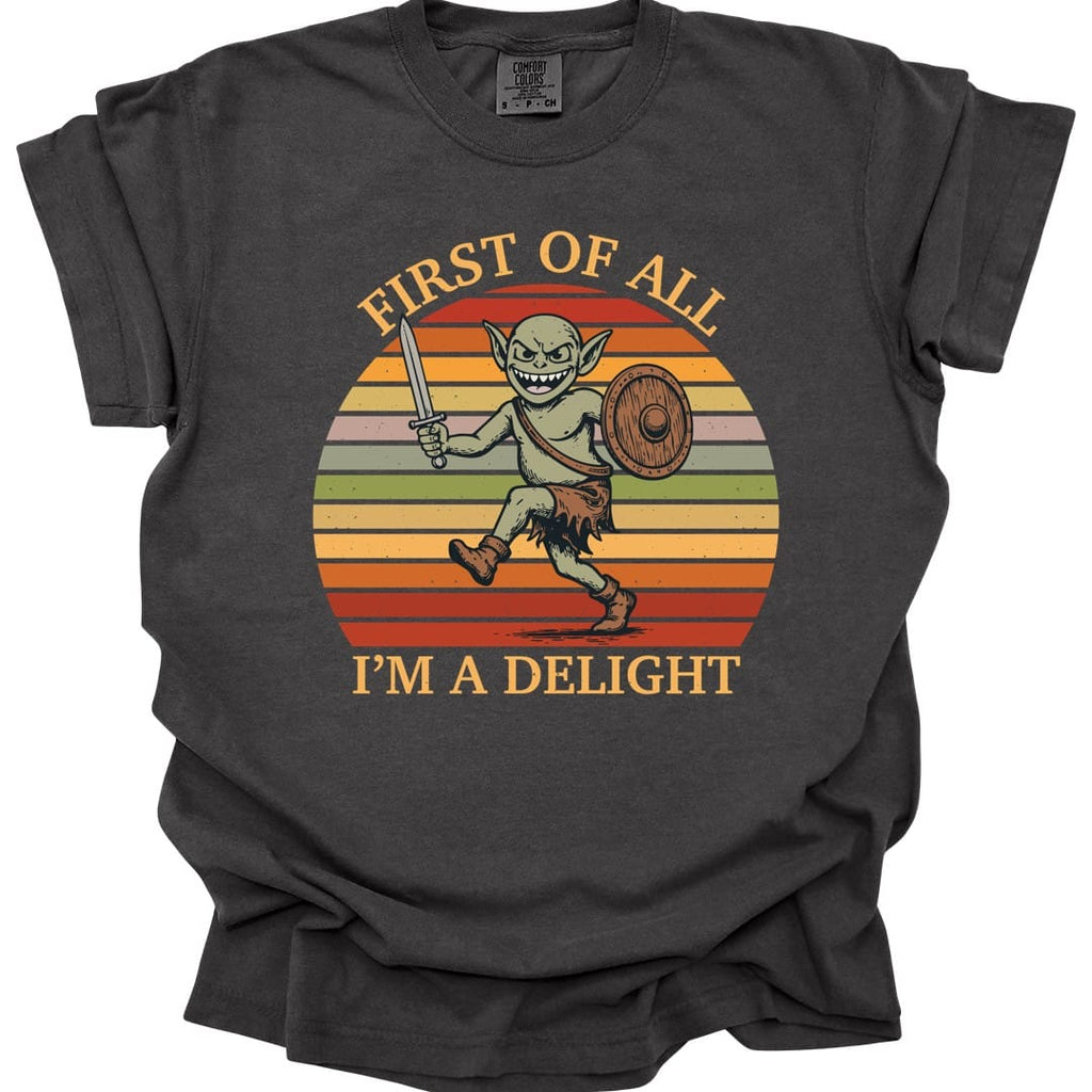 I'm a Delight Goblin Shirt - Comfort Colors