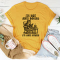 I'm Not Anti Social I'm Anti Stupid Tee