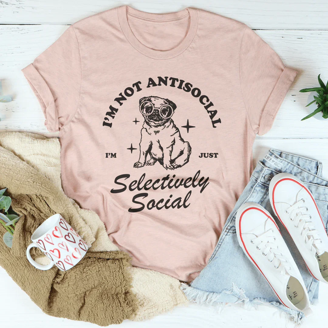 I’m Not Antisocial Tee