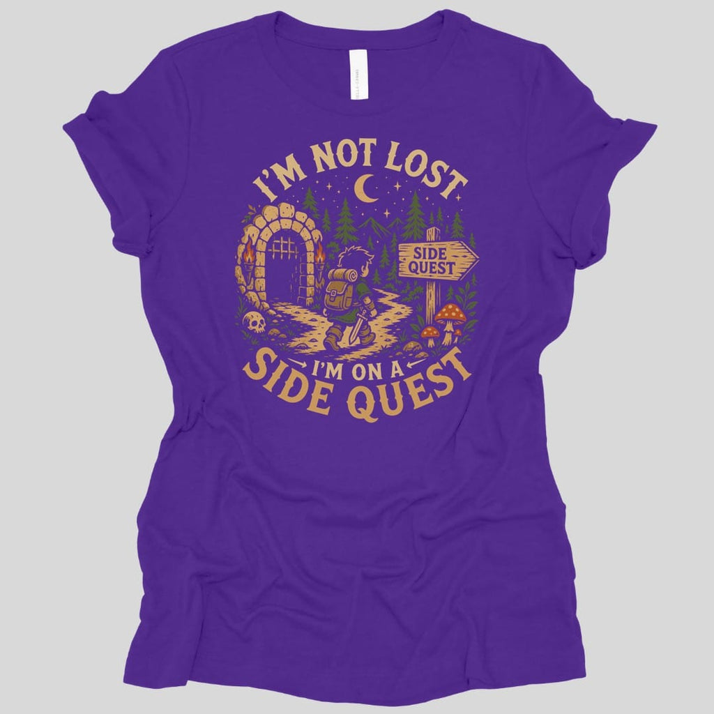 I'm Not Lost I'm On A Side Quest Women's T-shirt