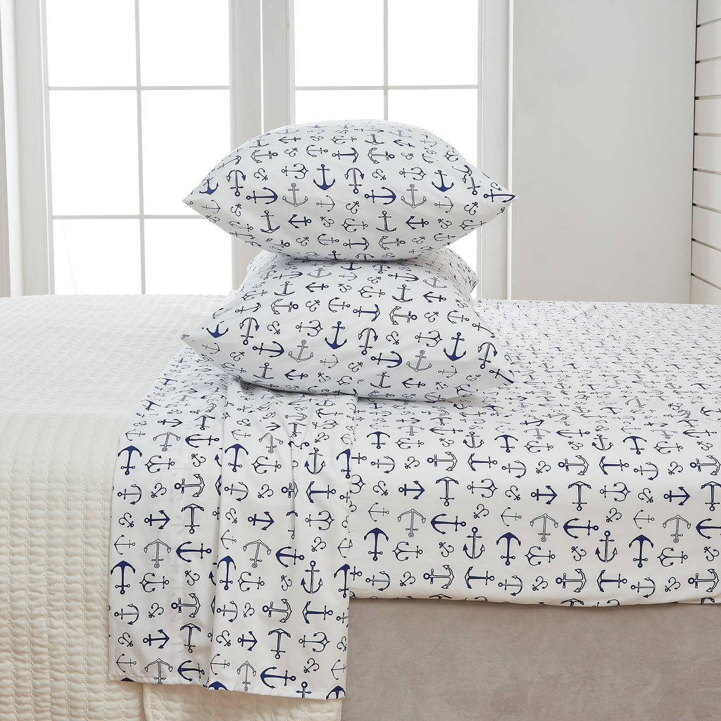 Coastal Printed Sheet Set - Newport Collection