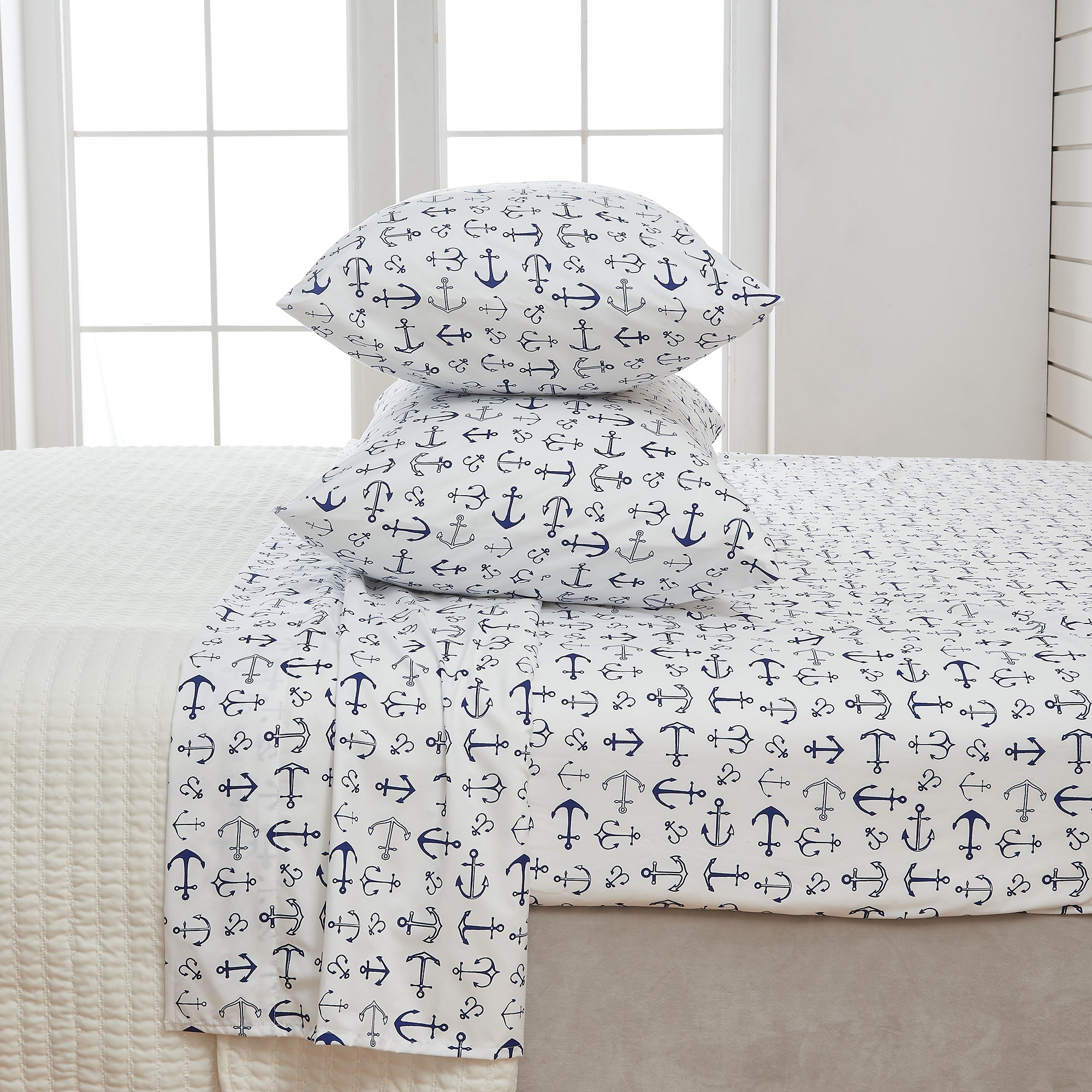 Coastal Printed Sheet Set - Newport Collection