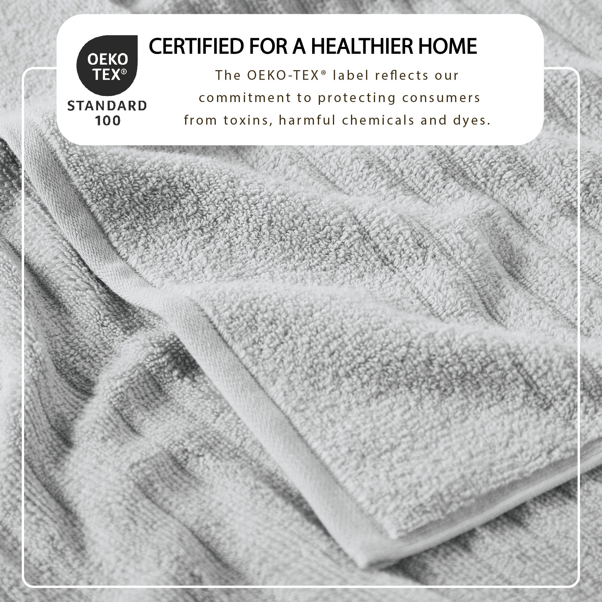 Luxury Combed Cotton Bath Towel Set - Karina Collection
