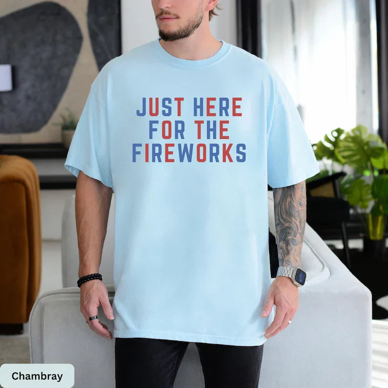 Funny Matching 4th of July Couples T-Shirt