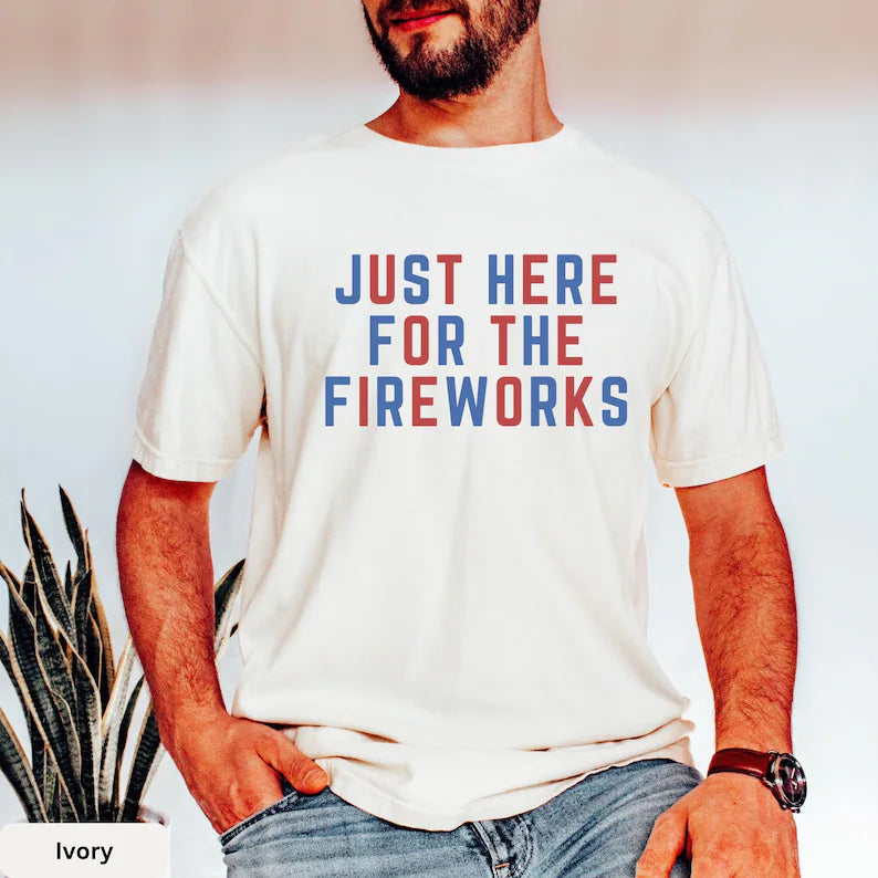 Funny Matching 4th of July Couples T-Shirt