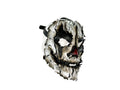 Genuine Leather Mask - Shattered Clown - Handmade Full Face Cover for Halloween, Performance or Cosplay Costume