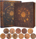 Zodiac Scrapbook Album: Retro Adventure Memory Book, Photo Memory Journal, Keepsake Diary