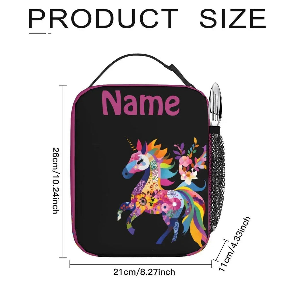 Personalized Kids School Set: Backpack, Lunch Tote & Pen Pouch, Name Gift