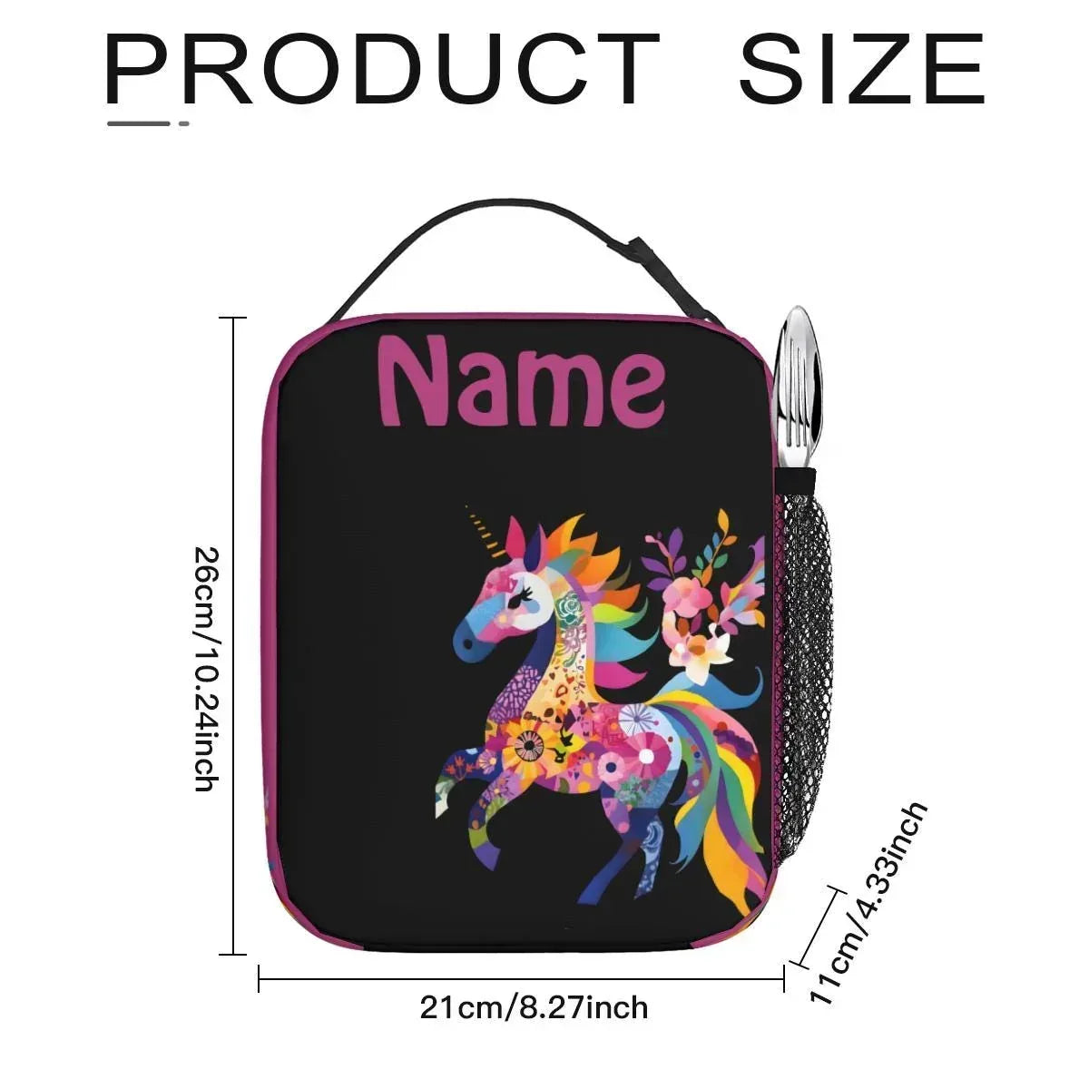 Personalized Kids School Set: Backpack, Lunch Tote & Pen Pouch, Name Gift