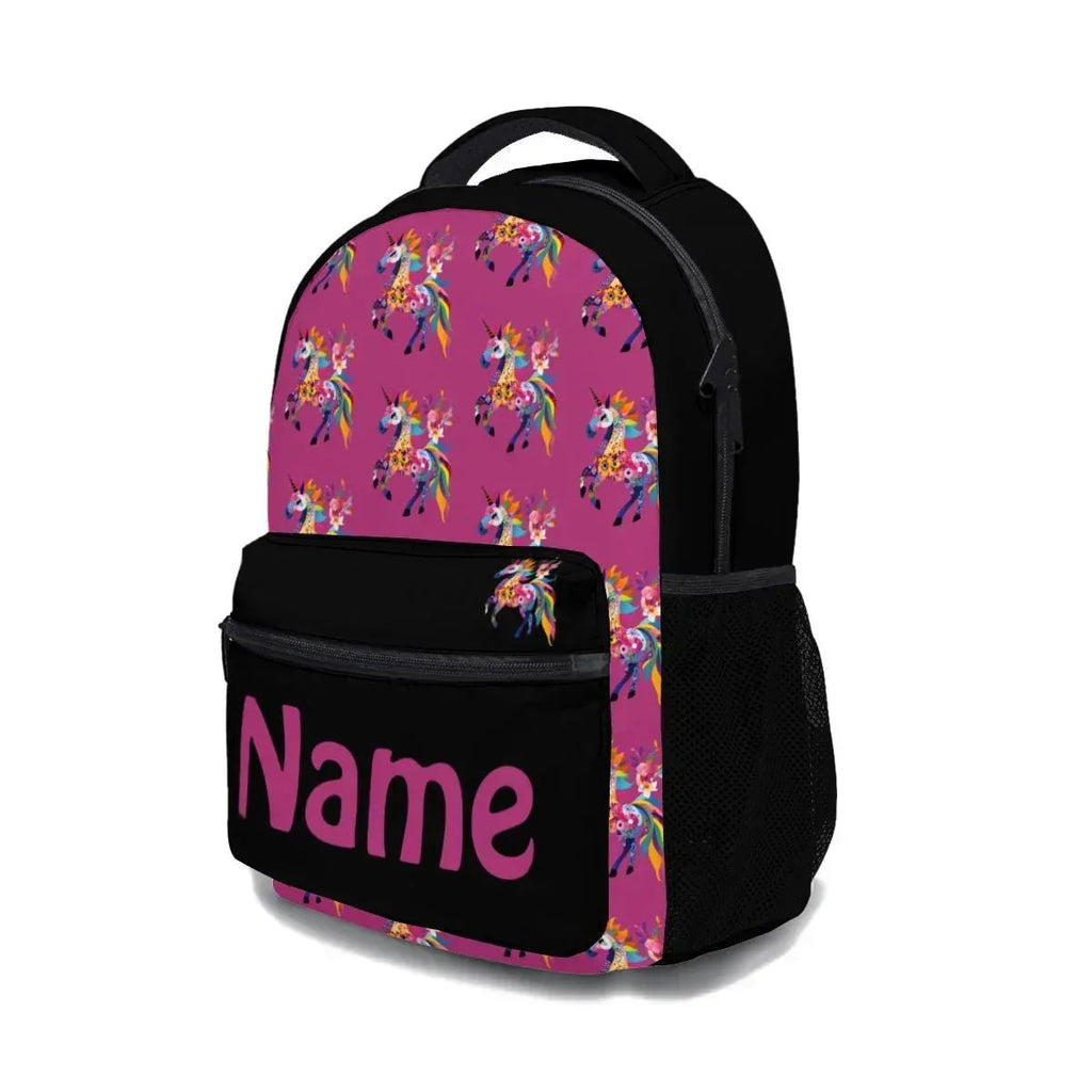 Personalized Kids School Set: Backpack, Lunch Tote & Pen Pouch, Name Gift