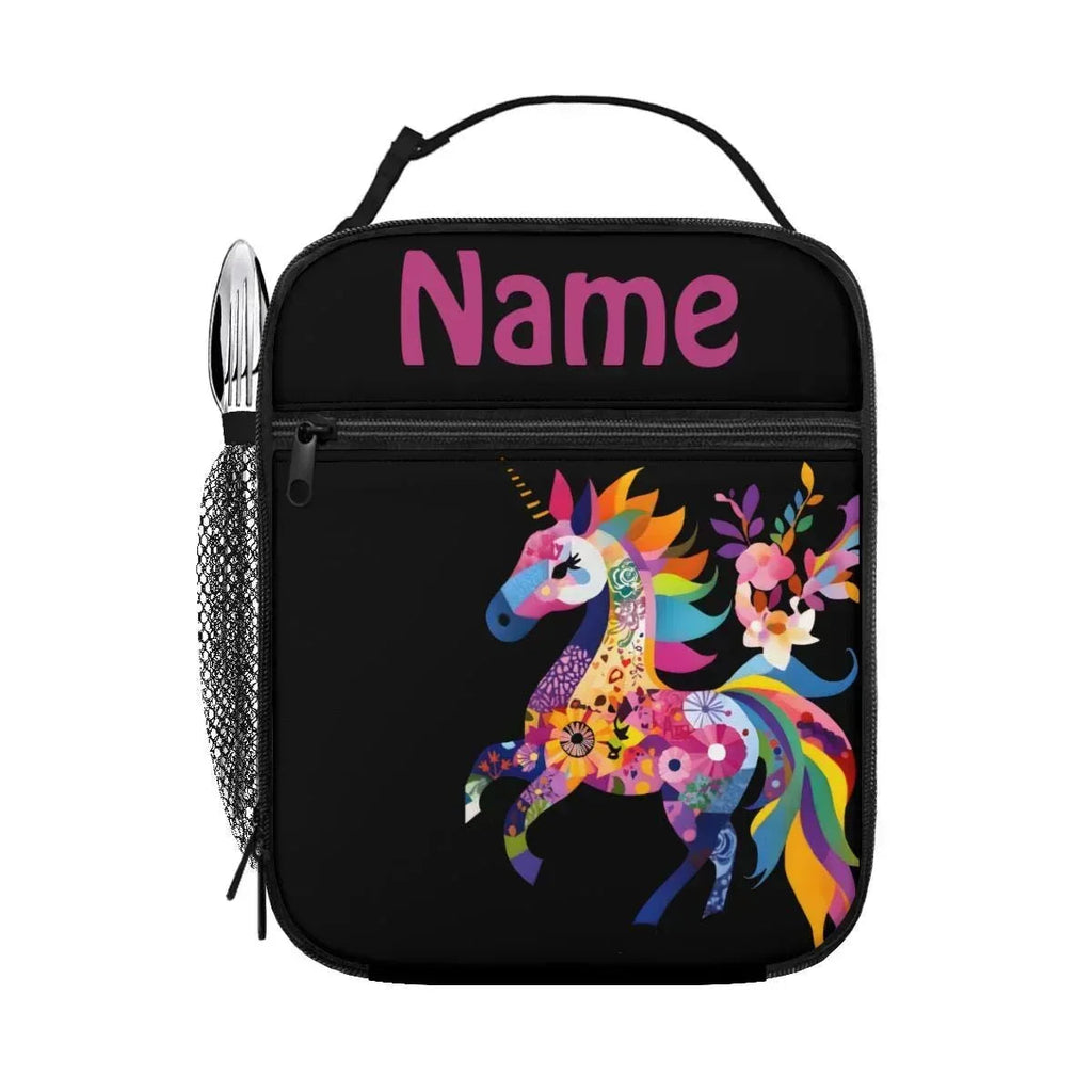Personalized Kids School Set: Backpack, Lunch Tote & Pen Pouch, Name Gift