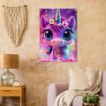 Personalized Unicorn Wall Art: Wood Name Print Nursery Decor