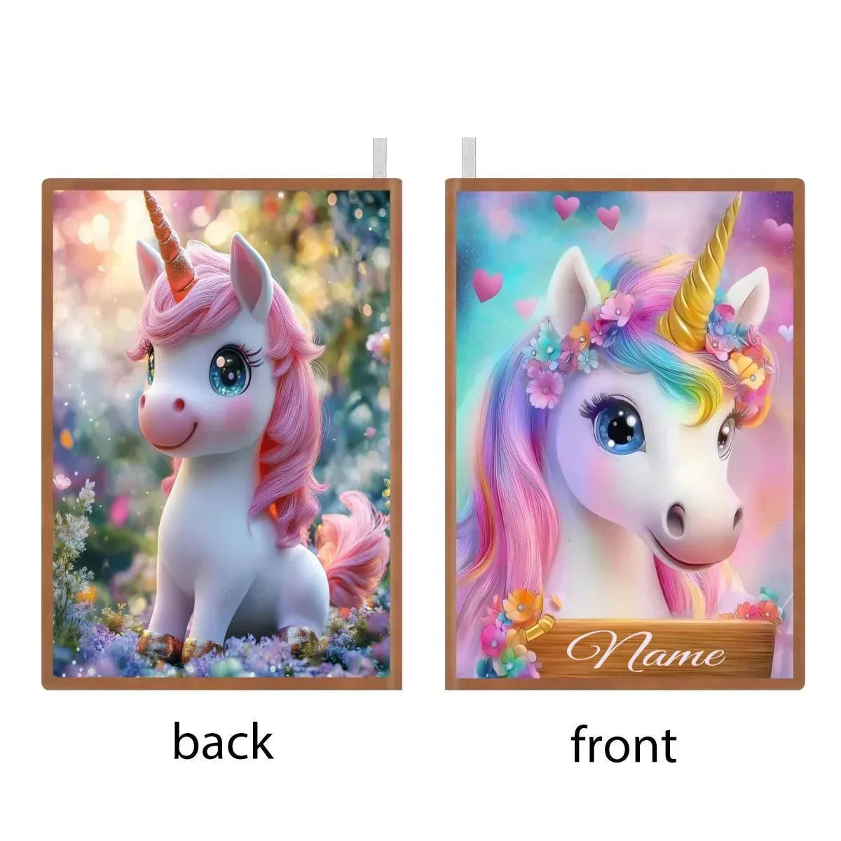 Personalized Unicorn Notebook: Fantasy A5 Journal, Custom Name Gift, Diary Keepsake