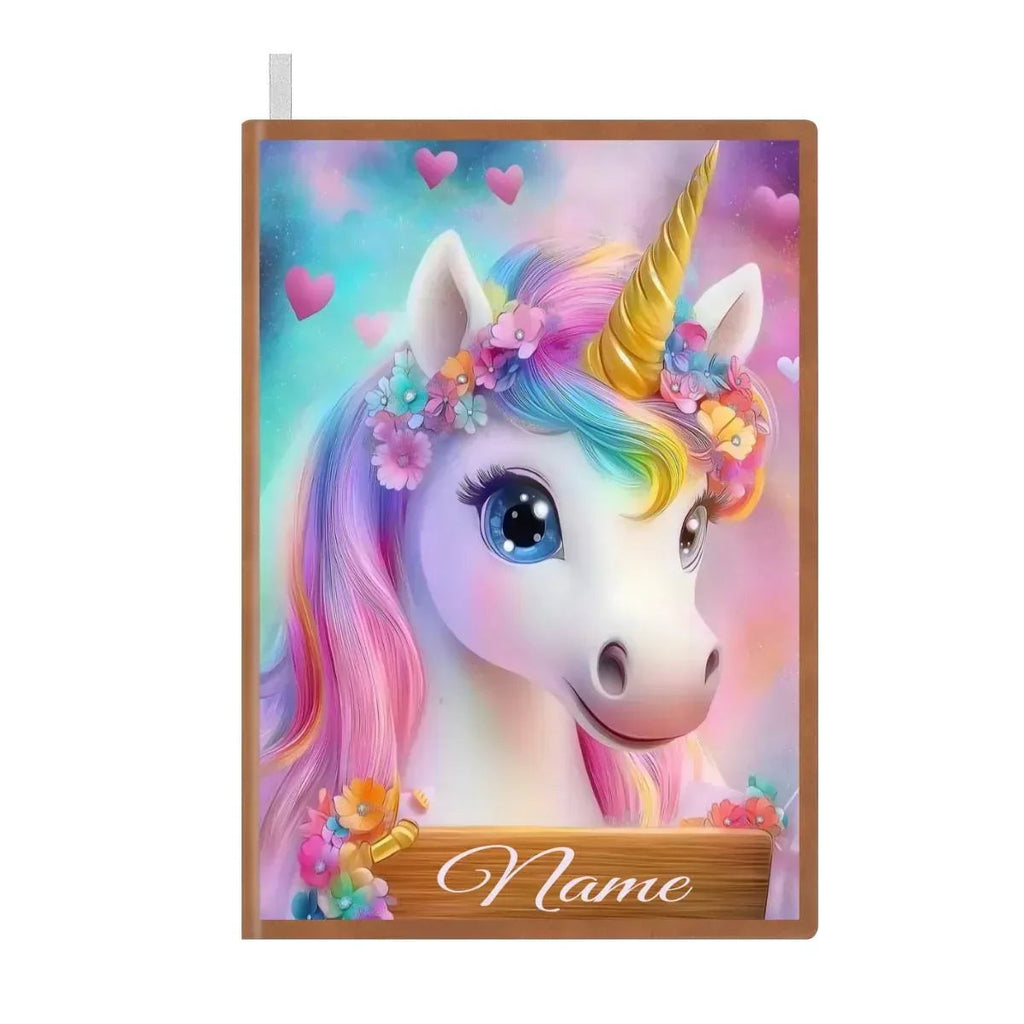 Personalized Unicorn Notebook: Fantasy A5 Journal, Custom Name Gift, Diary Keepsake