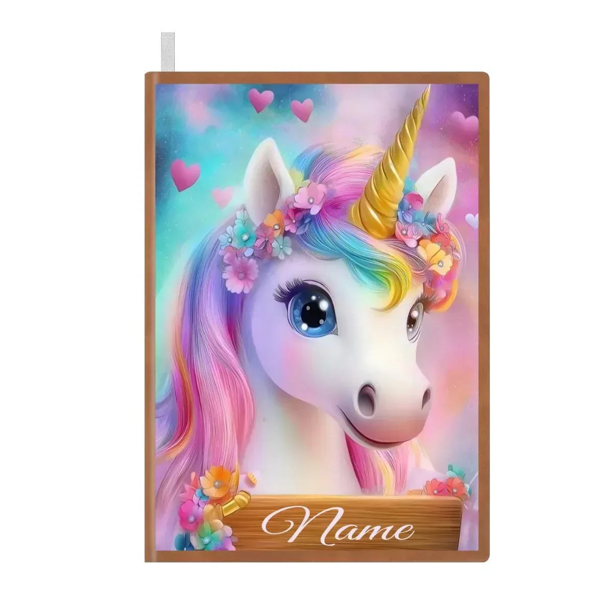 Personalized Unicorn Notebook: Fantasy A5 Journal, Custom Name Gift, Diary Keepsake