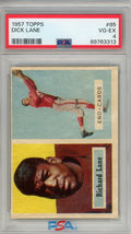 Graded 1957 Topps Richard Dick "Night Train" Lane #85 Rookie RC Card PSA 4